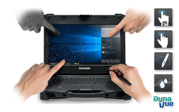 DURABOOK Z14I 加固笔记本电脑触摸技术