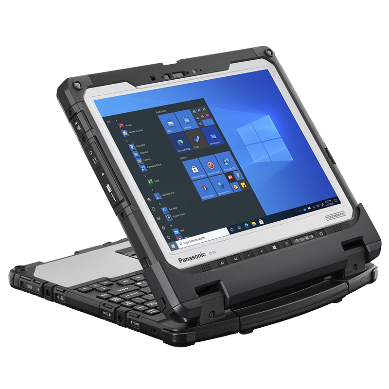 松下（Panasonic）CF-33 Mk1 全坚固型三防笔记本电脑，12.0 英寸可拆卸键盘 i5-7300U {已停产}