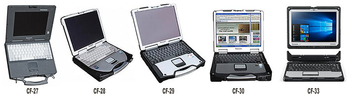  松下加固笔记本电脑CF-33X发展进程