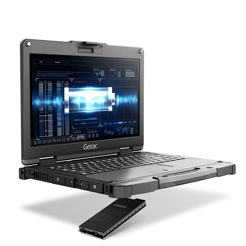 神基GETAC B360 全强固型工业笔记本，13.3英寸三防野外作业移动工作站定制 12代酷睿处理器 i5/i7