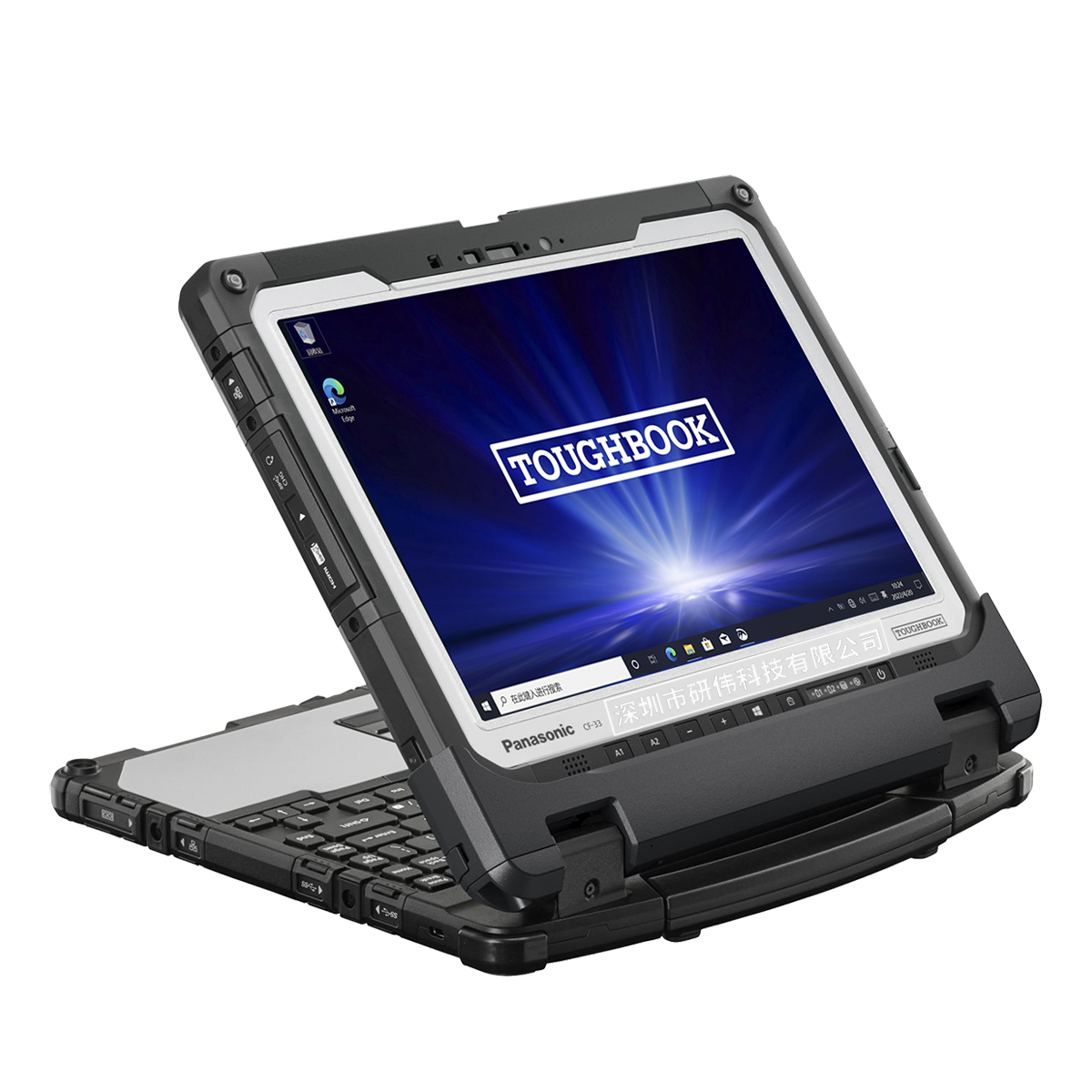 松下（Panasonic）CF-33X 二合一坚固型笔记本 平板电脑，12.0 英寸键盘可拆卸 10代处理器i5-10310U