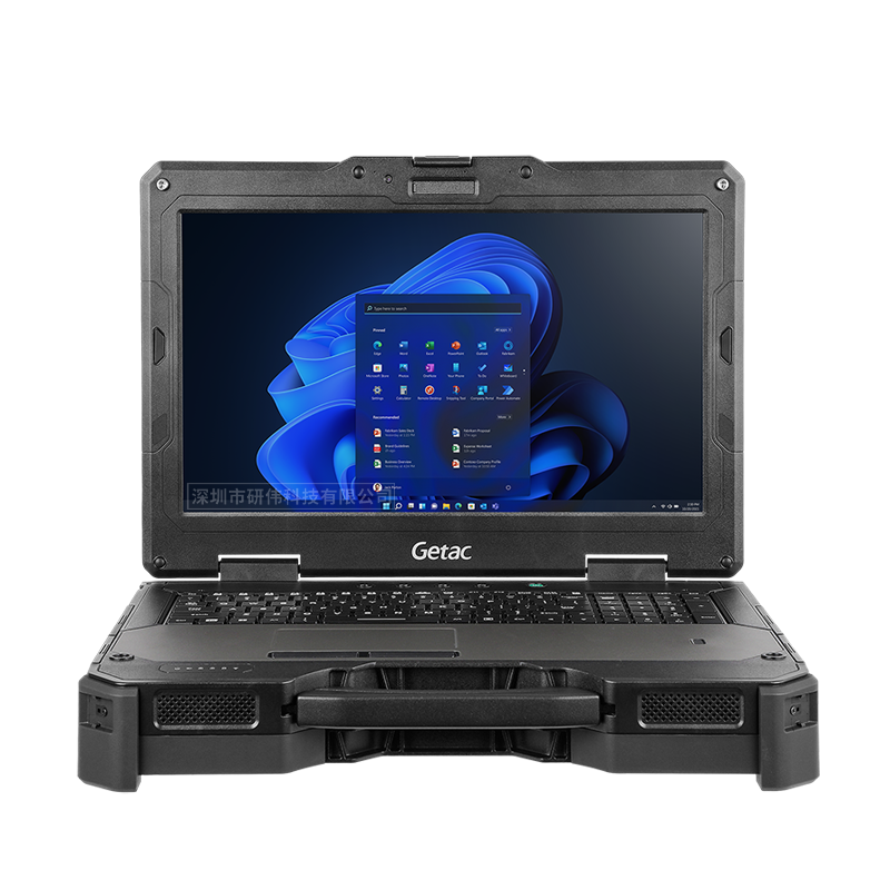 神基GETAC X600 Pro 三防笔记本电脑,15.6英寸全坚固型移动工作站,双PCIe扩展坞，11代酷睿 i5/i7/i9
