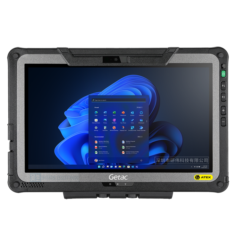 神基GETAC F110-EX 全坚固型防爆工业平板电脑 11.6 英寸 ATEX 欧盟认证 11代处理器 i5/i7