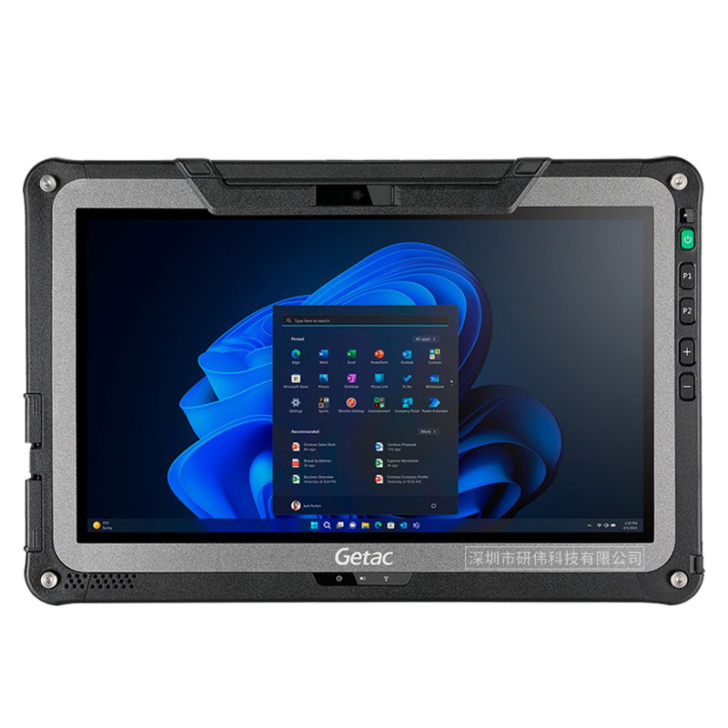 神基GETAC F110 强固型三防平板电脑 11.6 英寸便携式加固手持机tablet ，11 代英特尔 i5/i7