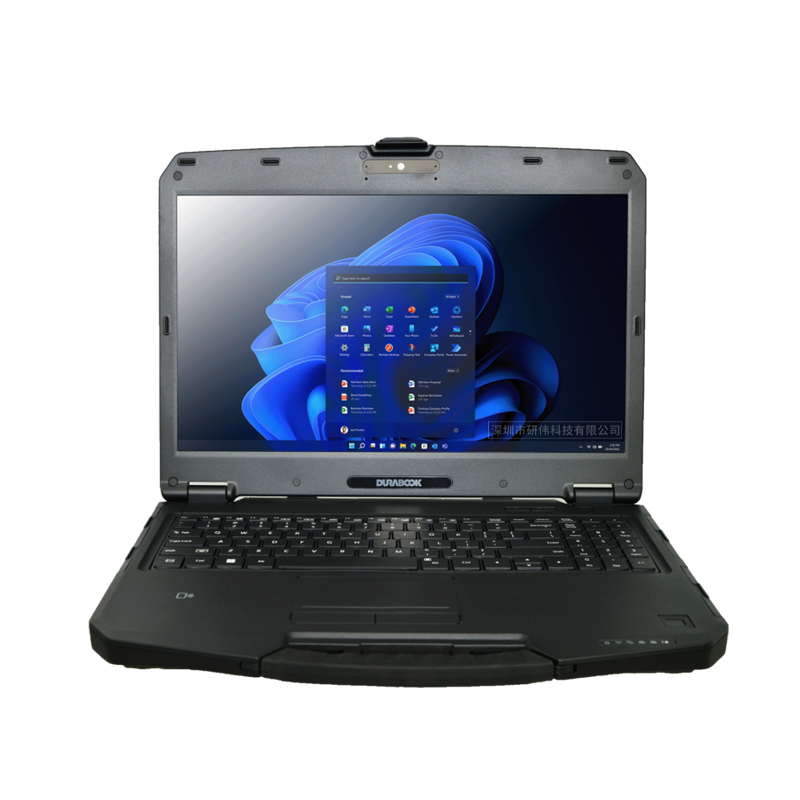 Durabook S15 半加固笔记本电脑，15.6英寸便携式工业强固型计算机，T1000显卡 12代英特尔 i7/i5