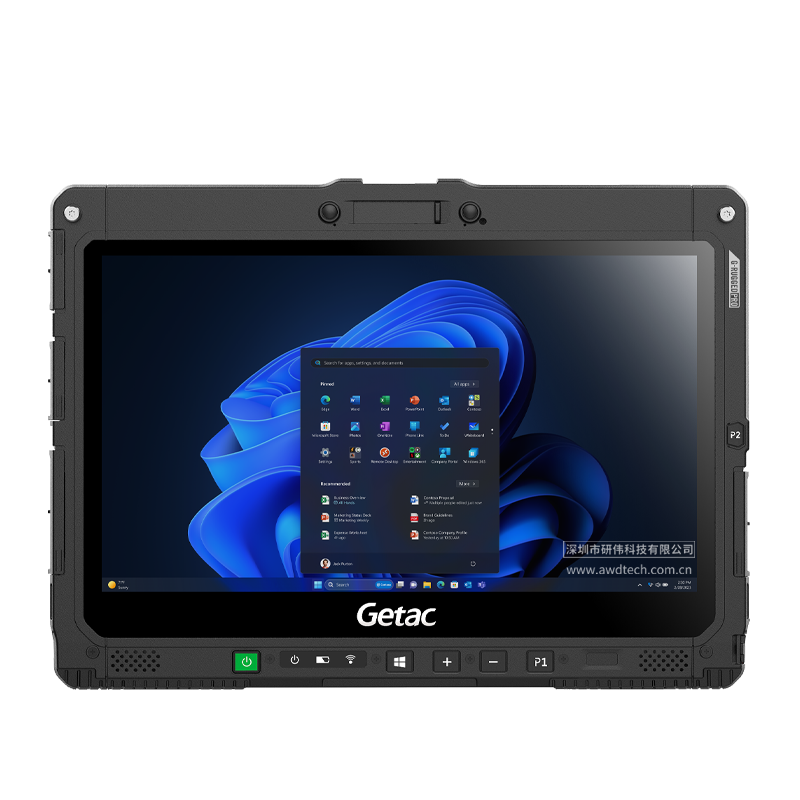 Getac K120 工业平板电脑 12.5英寸可拆卸式键盘军工级三防加固计算机 11代处理器 i7/i5