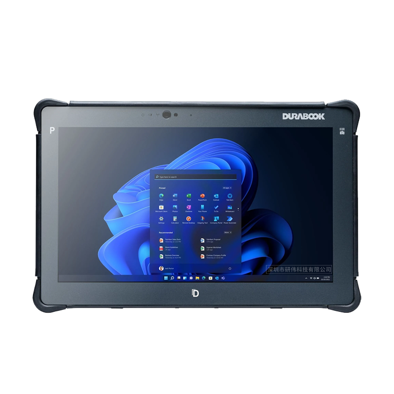 Durabook R11 军工级全加固平板电脑，11.6 英寸紧凑型防水防尘防爆手持Tablet IP66 12 代处理器 i5/i7