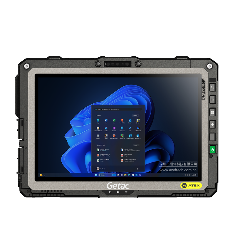 Getac UX10-EX 防爆工业平板 10.1英寸通过 ATEX 和 IECEx Zona 2/22区防爆认证加固计算机 10代i5/i7