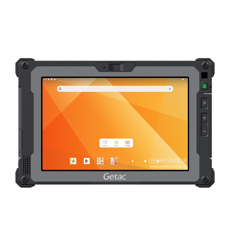 Getac ZX80 安卓工业平板电脑 8 英寸全强固型 AI 人工智能三防加固计算机 高通 QCS6490 Android 13.0 操作系统